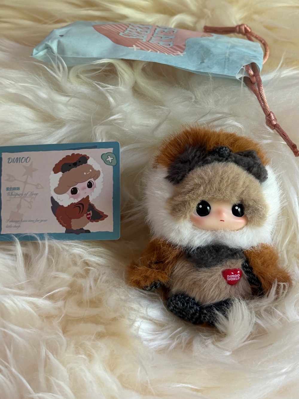 NIB Pop Mart Dear Birds Dimoo world Whispers of Love